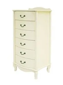 Комод Джульетта узкий 6 ящ. (дуб шампань)