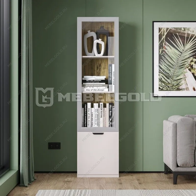 Шкаф с витриной Модерн 1V1D/52 | изображение 1