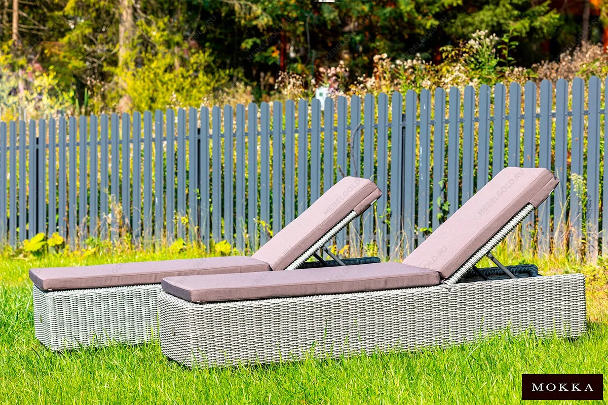 MOKKA BELLA Шезлонг, цвет серый | изображение 1