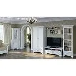 Шкаф верхний с витриной Кентаки NADN1W белый - Выставка Лобня | изображение 2