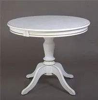 Стол Эгина (Белый/патина золото)