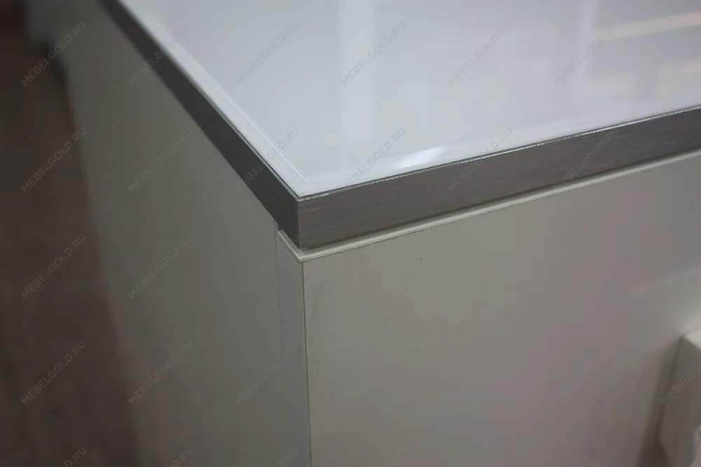 Шкаф 6-ти дв. для платья и белья Диора слоновая кость/золото ДШ2/6 | изображение 2