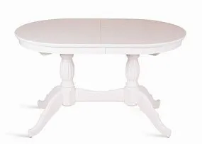 Стол обеденный Лилия-1300 (белая эмаль)
