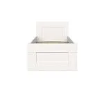 БРИМНЭС / СИРИУС кровать одинарная ИКЕА / IKEA 80х200 белая | изображение 2