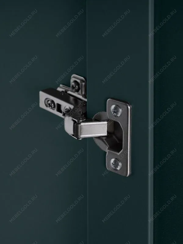 Шкаф распашной Сага, 3 двери, 132х64х215 см, темно-бирюзовый | изображение 2