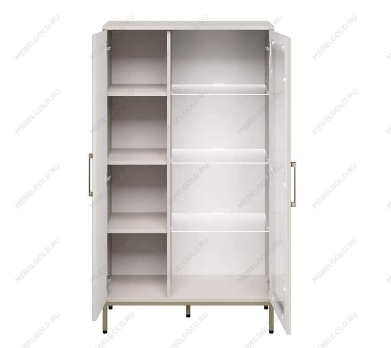 Тумба-витрина Бетти кашемир 1V1D | изображение 2