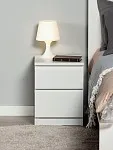 Тумба прикроватная Кастор, 2 ящика, 40х37х49 см, белая | изображение 13