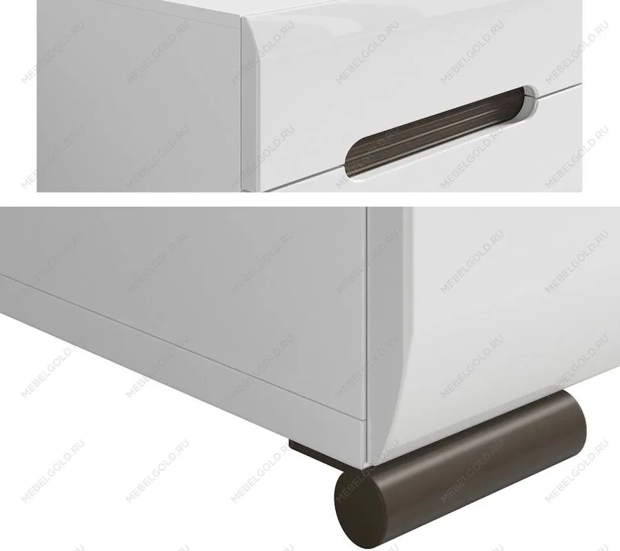 Тумба прикроватная Ацтека KOM2S/4/5 белый | изображение 4