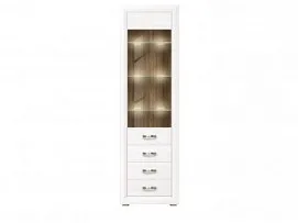 Шкаф с витриной Мальта REG1W3S с подсветкой