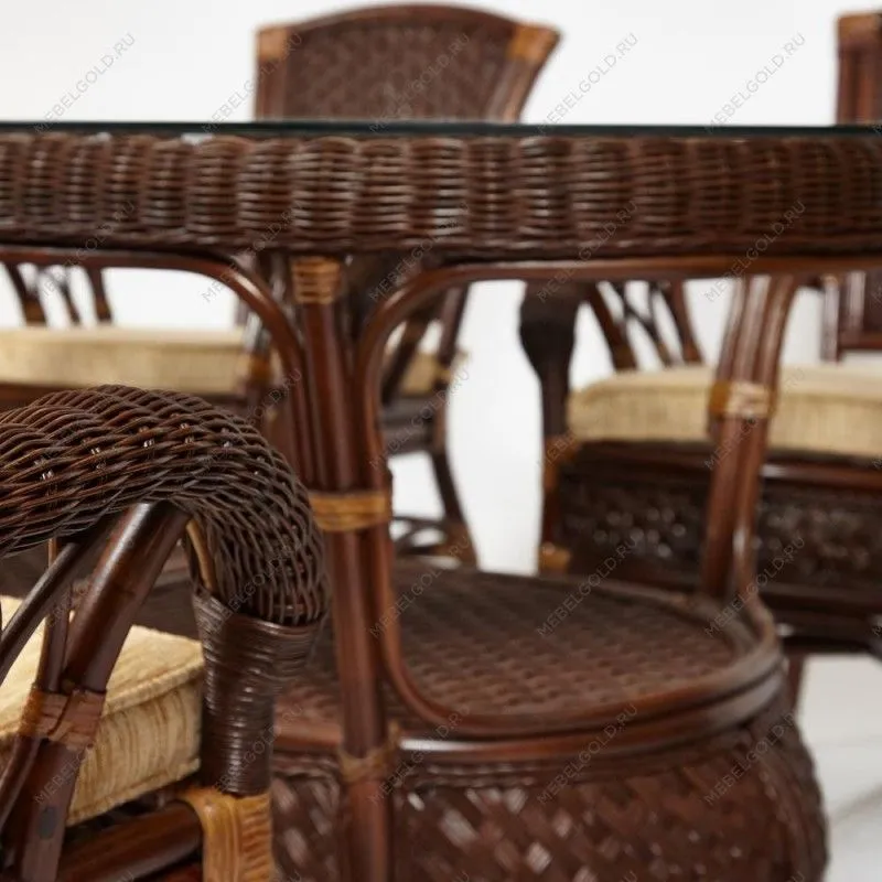 Комплект обеденный ANDREA GRAND Античный орех | изображение 6