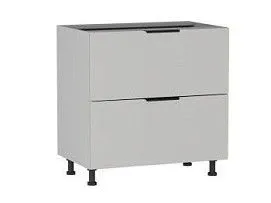 Стол с ящиками СЯ-2-80, Ватель (800*523*820) Экокожа Белый, 23923