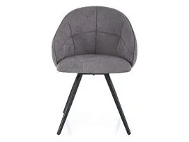 Стул кухонный Signal CAPRI Vardo 11 (серый/черный)