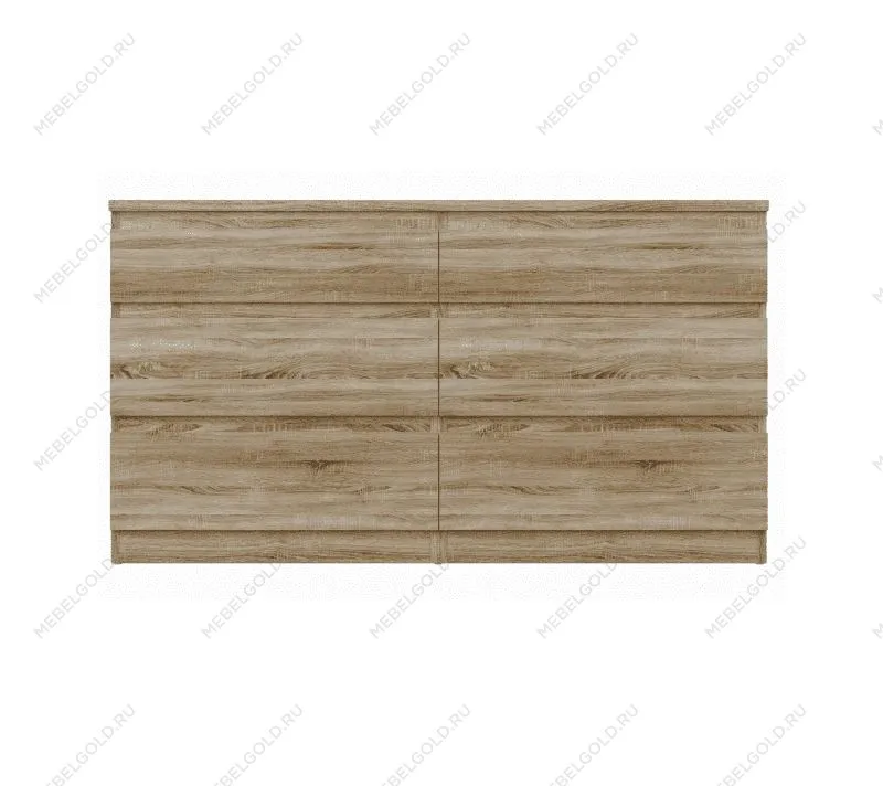 КАСТОР (KULLEN) комод ИКЕА / IKEA 6 ящиков сонома | изображение 1