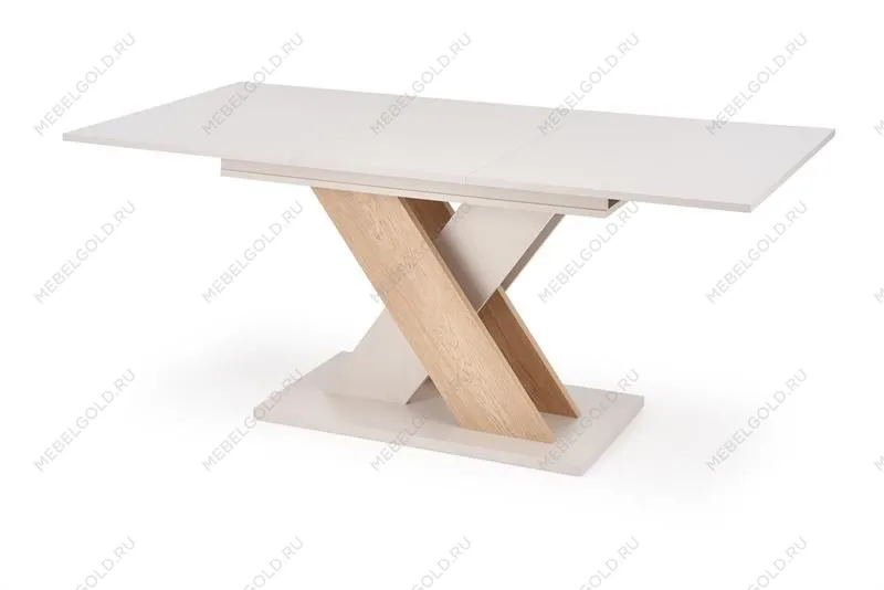 Стол обеденный Halmar XARELTO 130 (кашемир/дуб кремона) | изображение 3