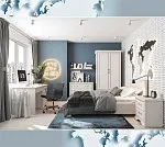 Кровать Стилиус LOZ120х200 (Лиственница сибирская) | изображение 2