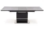 Стол обеденный Halmar MARTIN 160 раскладной (темно-серый/черный) | изображение 2