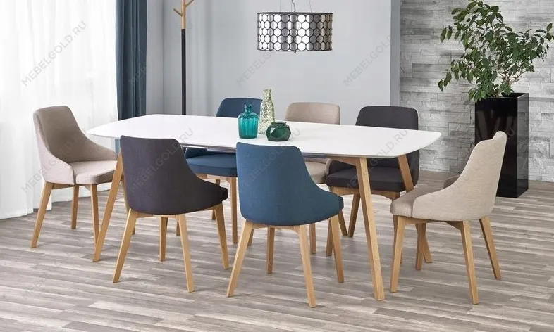 Стул кухонный Halmar TOLEDO (дуб медовый/inari 95) | изображение 7