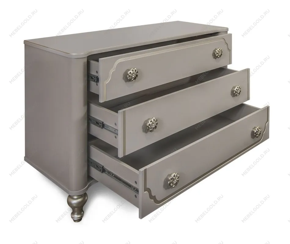 Комод Лали 3 ящика серый камень | изображение 1