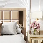 Кровать Замира 180x200 см бежевый | изображение 4