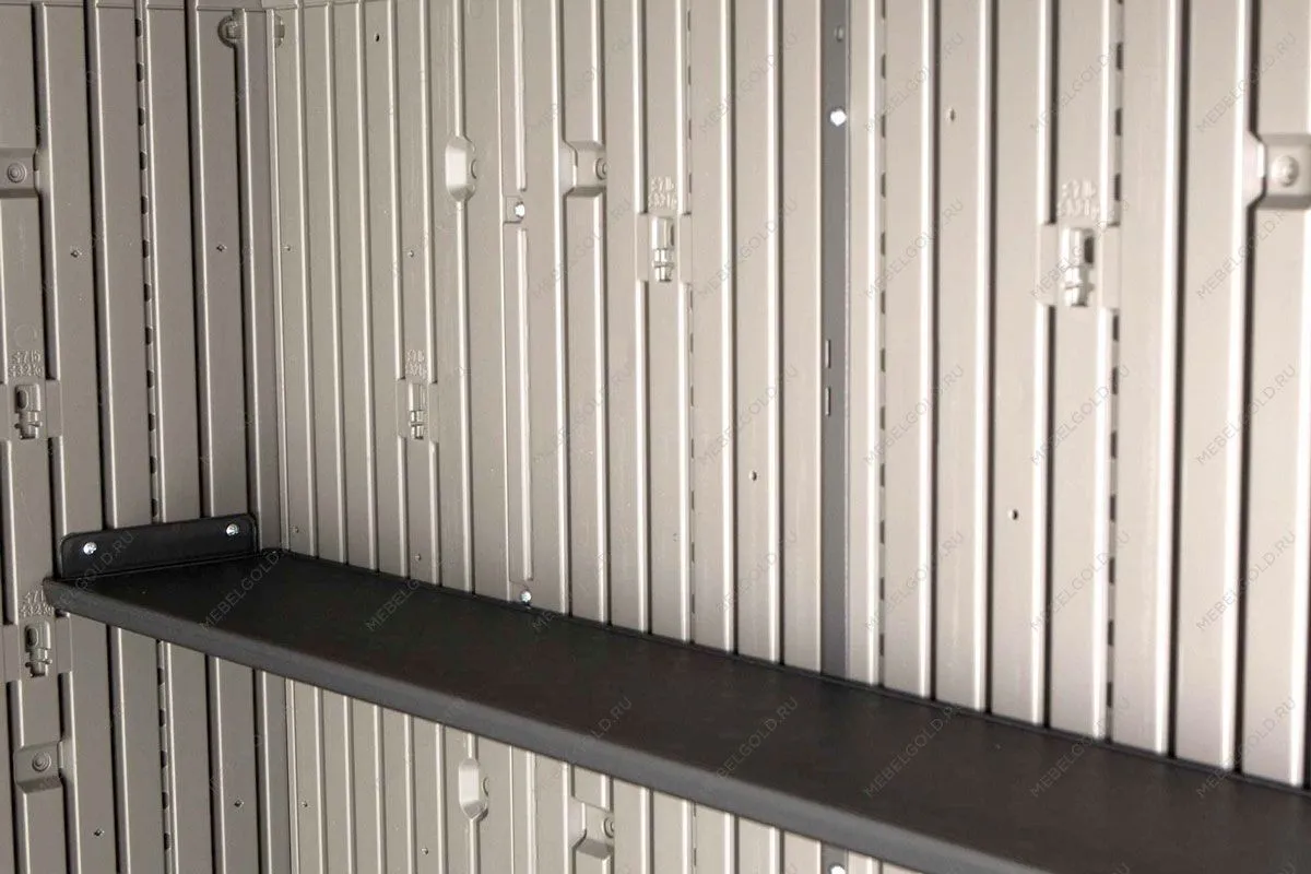 Сарай пластиковый WoodLook 15*8 DD | изображение 8