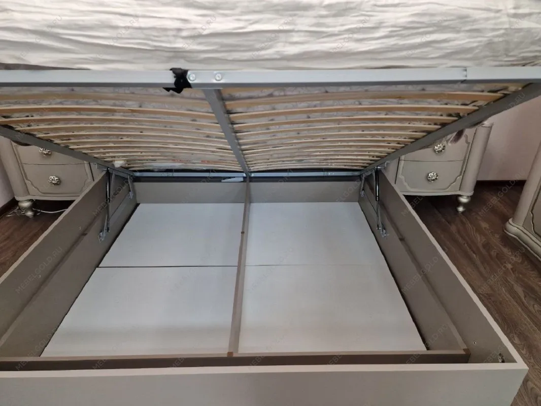 Ящик с подъемным механизмом Лали 180x200 см серый | изображение 4