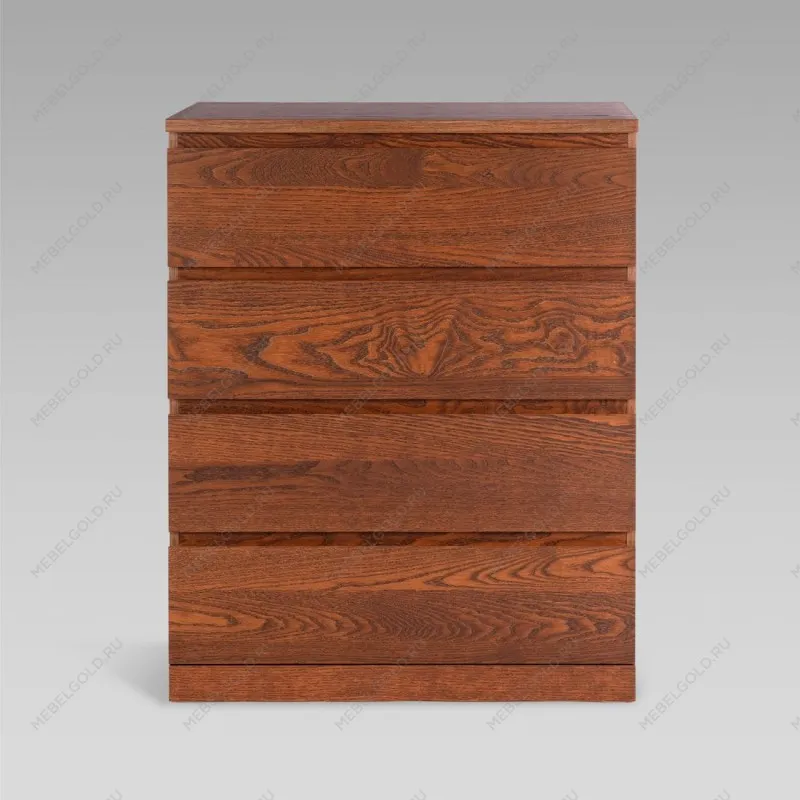 Варма Прайм 4 комод 80x100x48 шпон ясень, коричневый | изображение 1