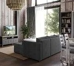 САГА стеллаж 70 серый/ясень | изображение 5