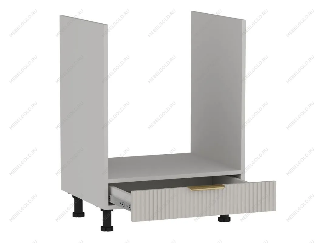 Стол под духовой шкаф СД-60, Монза (600*523*820) Экокожа Бежевый, 23125 | изображение 1