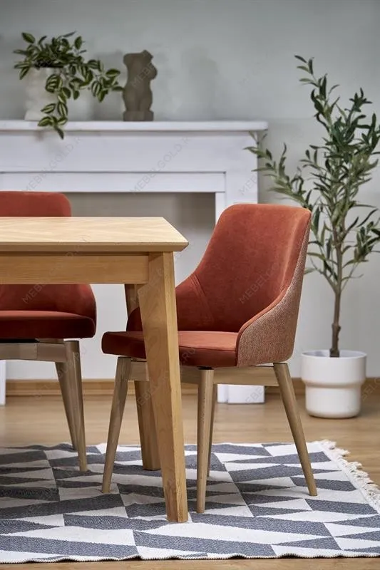 Стол обеденный Halmar EDMONDO 160 раскладной (дуб) | изображение 12