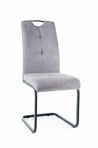 Стул кухонный SIGNAL AXO Brego 07 (серый/черный)