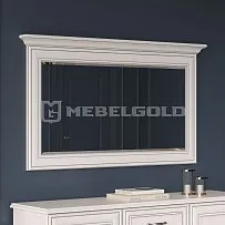 Зеркало Тиффани 130 вудлайн кремовый