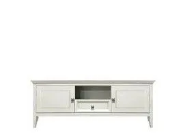 Тумба ТВ малая 1 ящик 2 дверцы Manhattan (Молочный)