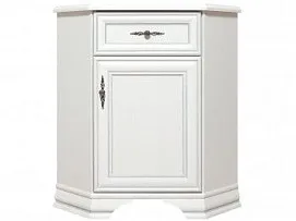 Тумба Кентаки KOMN1D1S/P угловая белый