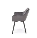 Стул кухонный Halmar K588 (серый/черный) | изображение 2