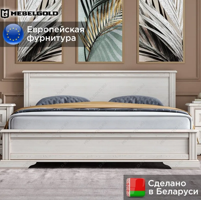 Кровать Стилиус LOZ180х200 (Лиственница сибирская) | изображение 1