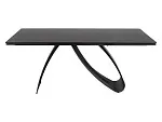 Стол обеденный Signal DIUNA CERAMIC раскладной (черный мат) | изображение 2