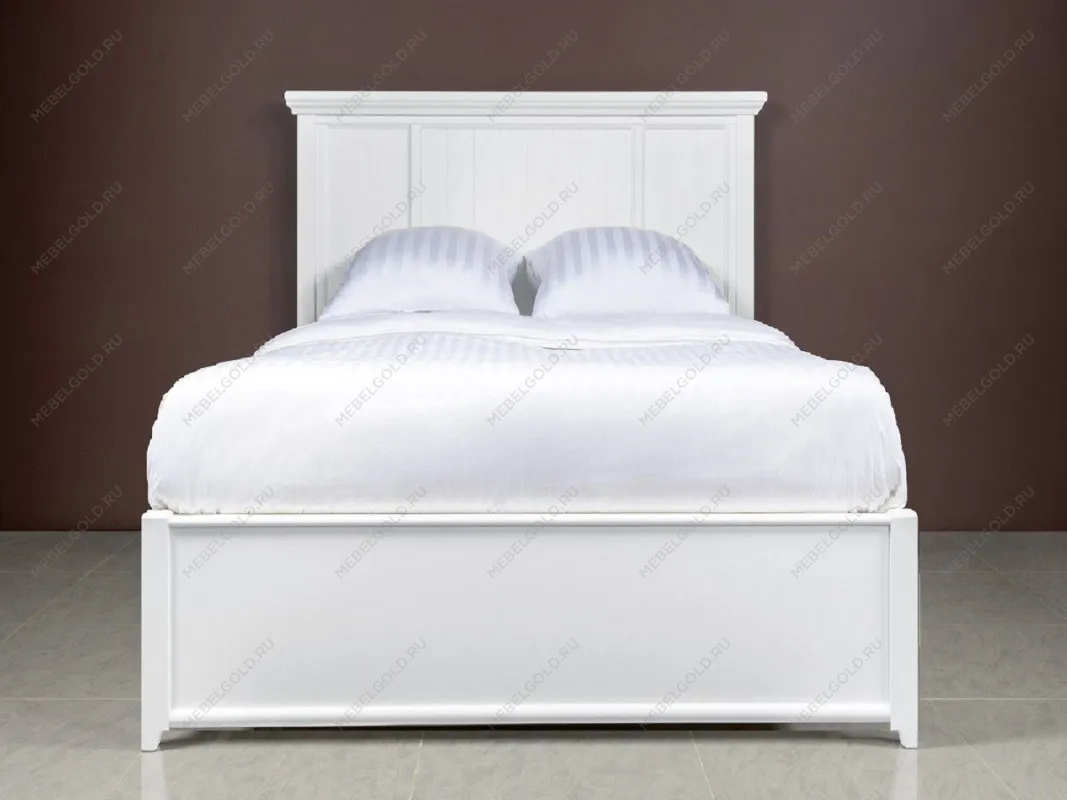 Кровать односпальная 90 с подъемным механизмом Manhattan (Белый) | изображение 1