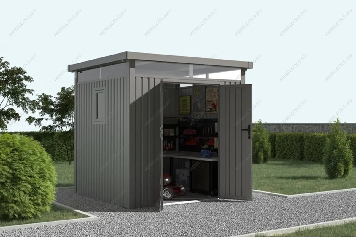 Сарай металлический Black Fox Avantgarde | изображение 7