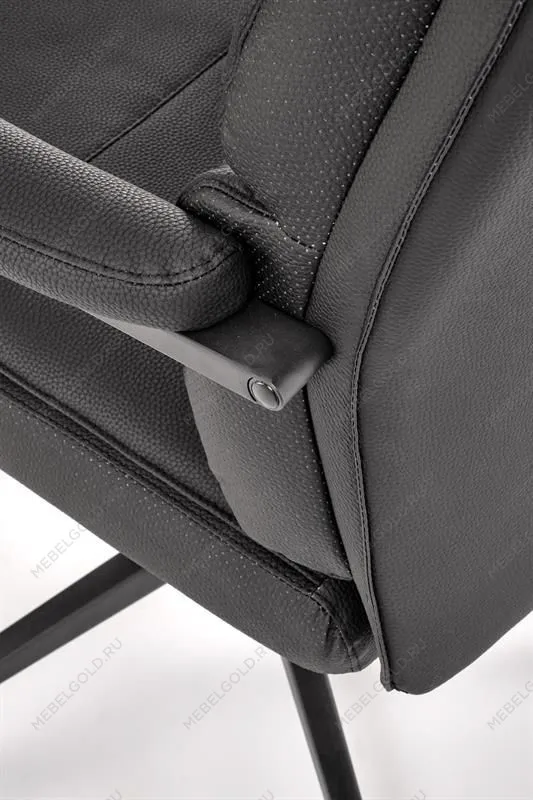 Кресло компьютерное Halmar ADRIANO 2 (черный/черный) | изображение 8