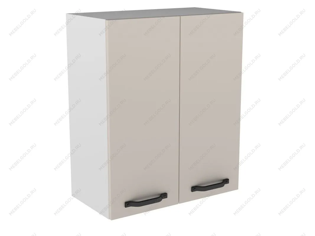Шкаф 2-х дверный ШГ-60, Грей - 2 (600*320*720) Кашемир, 22130
