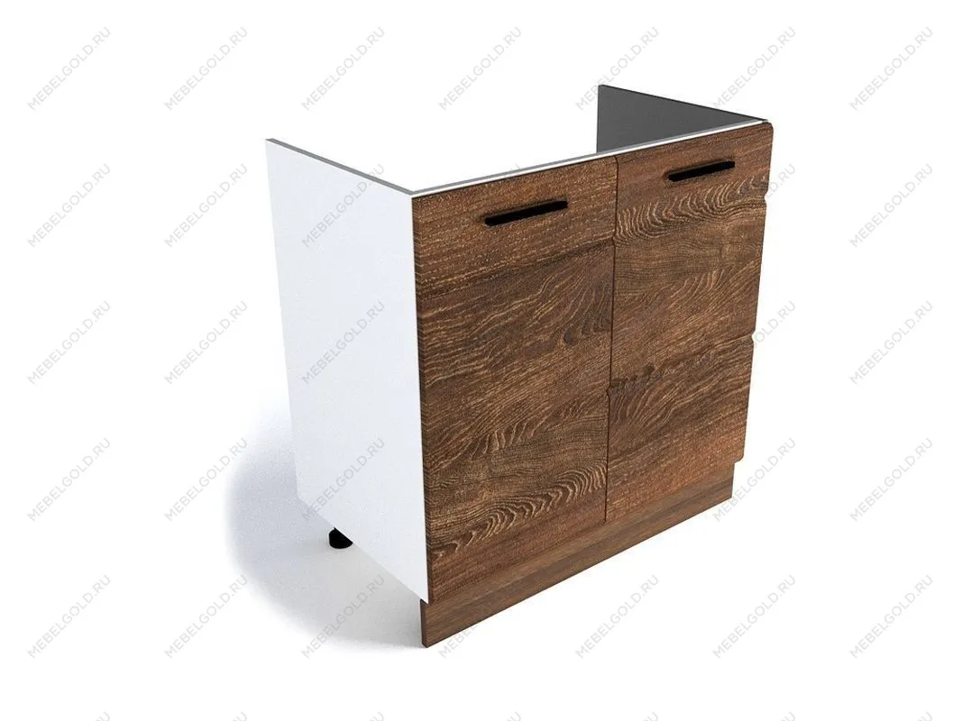 Стол под мойку СМ-80, Канзас (800*470*820) Шалле Мореный, 20914