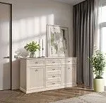 Комод большой Венеция дуб седан ВНКМ-3 | изображение 1