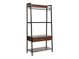Стеллаж Signal AVA A (орех/черный) 169/84