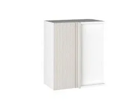 Шкаф ШВП-60 левый, Виста (600*350*720) Экокожа Белый, 26316