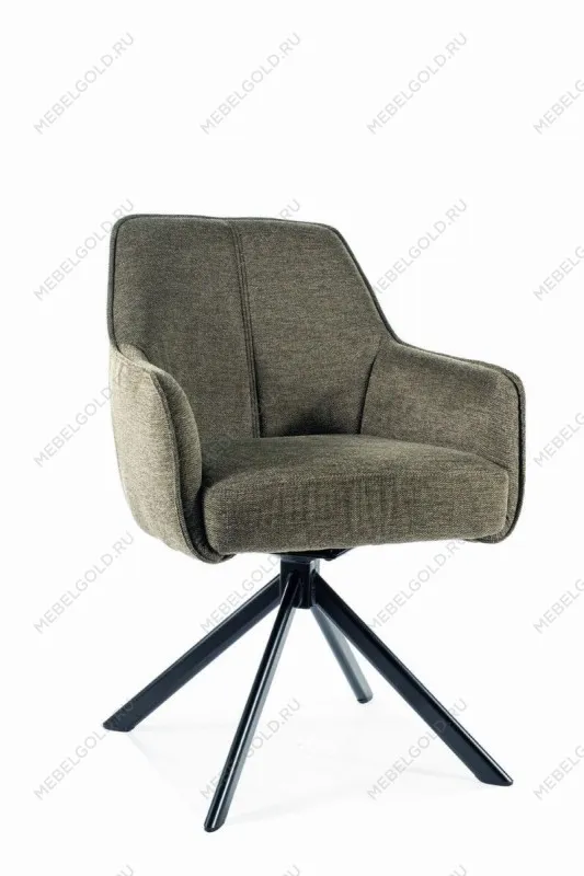 Стул кухонный SIGNAL NOTTI Brego 77 (оливковый/черный)