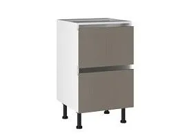 Стол с ящиками СЯ-(2)-50, Виста (500*523*870) Мокко, 25412