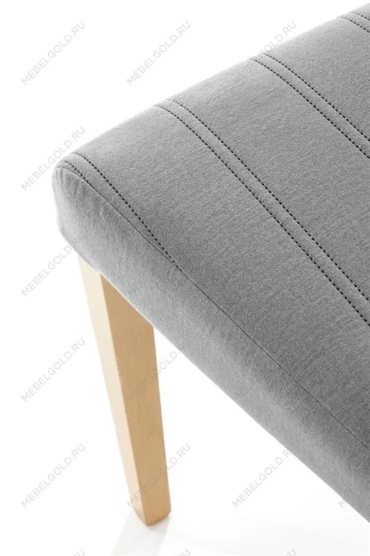 Стул кухонный Halmar DIEGO 3 Monolith 85 (светло-серый/дуб медовый) | изображение 7