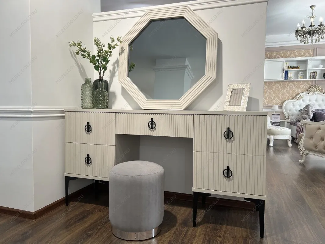 Туалетный столик Стелла светло серый камень | изображение 7