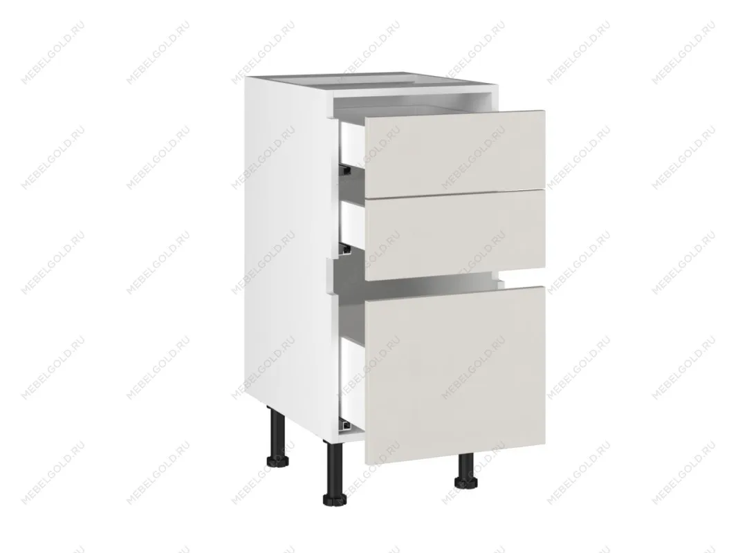 Стол с ящиками СЯ-40 Start Soft Boyard, Виста (400*523*870) Экокожа Белый, 26218 | изображение 1