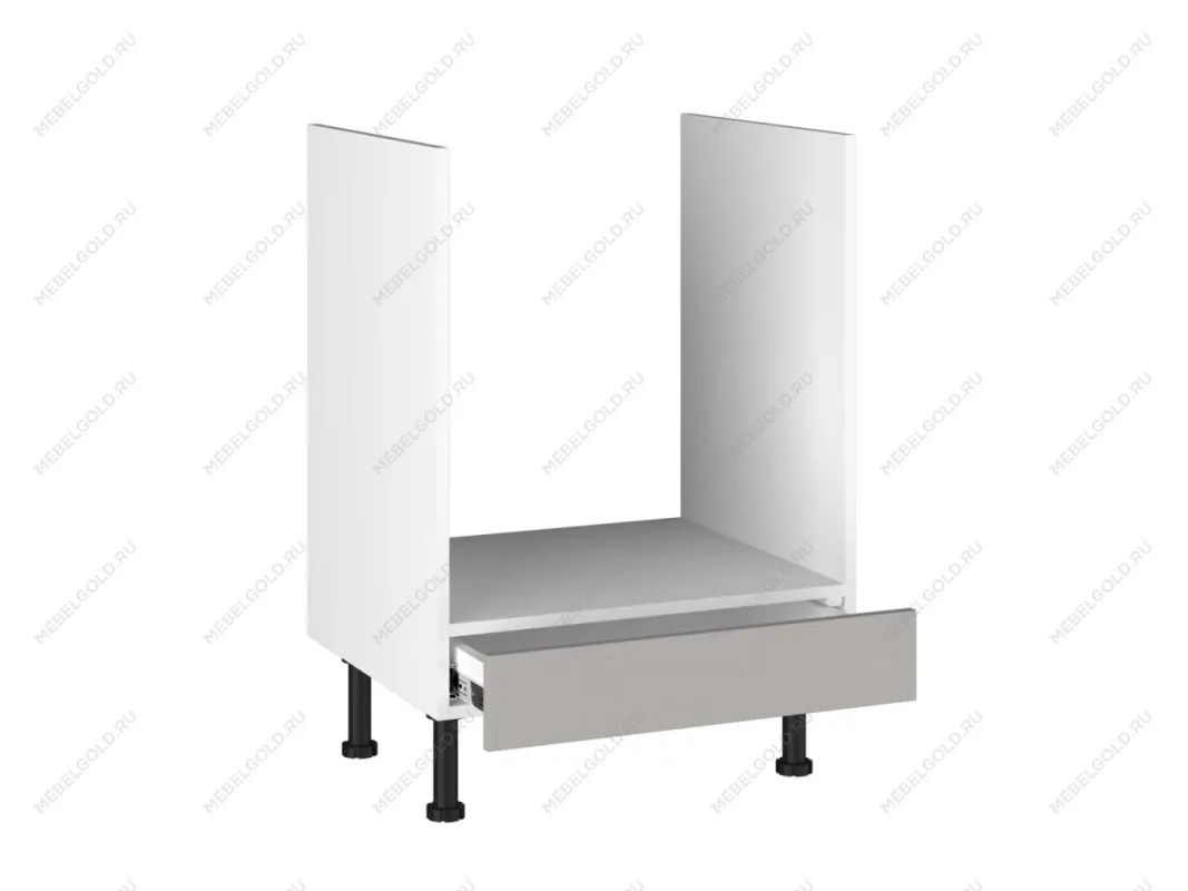 Стол под духовой шкаф СД-60, Виста (600*523*870) Экокожа Бежевый, 26409 | изображение 1